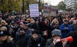 W stolicy niedzielny protest odbył się m.in. przed Sejmem