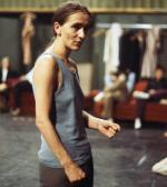 Pina Bausch podczas próby z zespołem, 1978 r. 