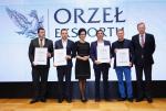 Przedstawicielom firm nagrodzonych Orłem Eksportu gratulowała prezes GPW Małgorzata Zaleska oraz redaktor naczelny „Rzeczpospolitej” Bogusław Chrabota (z prawej).