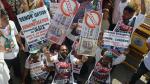 W poniedziałek w całych Indiach trwały protesty przeciwko tzw. demonetyzacji. Na zdjęciu demonstracja w Mumbaju.
