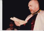 Henryk Talar jako Poncjusz Piłat w spektaklu Andrzeja Marii Marczewskiego, Teatr Polski, Bielsko Biała 1998