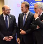 Najważniejsze stanowiska w UE teraz zajmują socjalista Schulz i dwaj chadecy Tusk i Juncker.