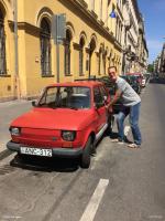 Fiat 126 p zachwycił Toma Hanksa w Budapeszcie  