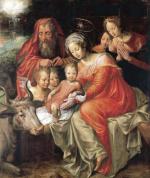 „Narodziny”, obraz Jacoba de Backera, flamandzkiego malarza z XVI w.