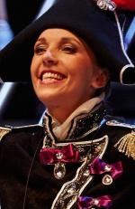 Magdalena Wilczyńska-Gos jako kapitan Orlovsky.