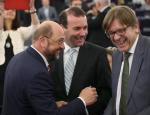 Guy Verhofstadt, Belg, lider unijnych liberałów, chce być nowym szefem Parlamentu Europejskiego po odejściu socjalisty Martina Schulza do polityki niemieckiej.