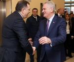 Serbscy prezydenci: Milorad Dodik i Tomislav Nikolić 