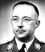 Heinrich Himmler (1900–1945). Szef kolejno: SS (od 1929 r.), Gestapo (od 1934 r.), niemieckiej policji (od 1936 r.) oraz MSW (od 1943 r.).