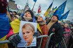 Julię Tymoszenko protesty zastały w więzieniu. Gdy zjawiła się na Majdanie, tłumów nie porwała.