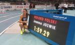 Joanna Jóźwik, pobiła w Toruniu rekord Polski na 800 m 
