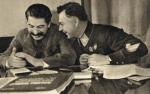 Józef Stalin i komisarz obrony Klimient Woroszyłow, gorący orędownik broni biologicznej 