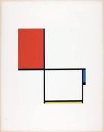 Piet Mondrian, Kompozycja D, 1932 