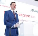 Specjalną statuetkę Byka i Niedźwiedzia otrzymał Mateusz Morawiecki, wicepremier oraz minister rozwoju i finansów.