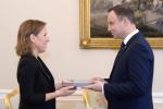 Andrzej Duda przyjął wczoraj w Pałacu Prezydenckim szefową portalu YouTube Susan Wojcicki. Prezes amerykańskiej spółki przyjechała  do Polski na I Kongres Innowatorów.