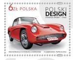 Syrena sport na znaczku z serii „Polski design”.