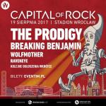 Plakat wrocławskiego festiwalu Capital of Rock.