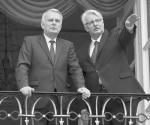 Witold Waszczykowski i Jean-Marc Ayrault, francuski minister spraw zagranicznych podczas zeszłorocznej wizyty w warszawskich Łazienkach.