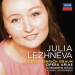 Julia Lezhneva, Carl Heinrich Graun, Opera arias, Decca, CD, 2017
