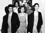 Od lewej: Susan Atkins, Patricia Krenwinkel i Leslie Van Houten, zabójczynie z inspiracji Charlesa Mansona. Podczas procesu śmiały się i śpiewały, dumne ze swoich czynów.