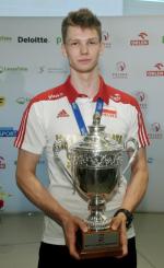20-latek właśnie poprowadził reprezentację Polski  do lat 21 do mistrzostwa świata juniorów w czeskim Brnie, zdobywając jednocześnie tytuł MVP całej imprezy.