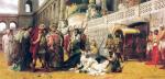 Obraz Henryka Siemiradzkiego „Dirce chrześcijańska”, przedstawiający prześladowania chrześcijan za czasów despotycznego cesarza Nerona.