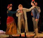 Julie Fuchs, Philippe Sly i Krzysztof Bączyk w „Don „Giovannim” w Aix- en-Provence.
