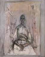 Alberto Giacometti, „Aïka”, 1959, olej.