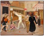 Jeden z najsławniejszych obrazów Balthusa, „Ulica”, 1933, olej.