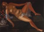 André Derain, „Akt z kotem”, 1936–1938, olej.