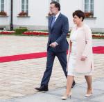 Beata Szydło i Mariano Rajoy podczas polsko-hiszpańskich konsultacji, 30 czerwca 2017 r.