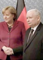Warszawa, 7 lutego 2017 r. Spotkanie Angeli Merkel i Jarosława Kaczyńskiego. W tamtych czasach kanclerz Niemiec wstrzymywała się od krytyki PiS.