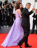 George Clooney z żoną Amalą Alamuddin.