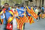 Tuż przed rozpoczęciem Diady małą flagę Katalonii sprzedawano w Barcelonie już za 0,90 euro. Chwilę później całe miasto było w żółto-czerwonych kolorach 