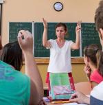 Nauka języka węgierskiego w szkole w Użhorodzie na Ukrainie
