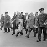 Londyński marsz był protestem przeciwko sowieckiej okupacji Polski. Pretekstem do niego była wizyta premiera ZSRS Nikołaja Bułganina  i pierwszego sekretarza KC KPZS Nikity Chruszczowa w Wielkiej Brytanii