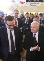 Obecność Jarosława Kaczyńskiego na konwencji Solidarnej Polski Zbigniewa Ziobry dla wielu polityków była zaskoczeniem 
