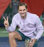 Roger Federer po zwycięstwie w Szanghaju.