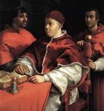 Leon X był papieżem w latach 1513–1521.