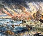 1 listopada 1755 r. trzęsienie ziemi, a chwilę później 20-metrowe tsunami zniszczyły Lizbonę. 