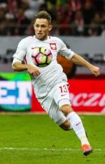 Maciej Rybus ma 28 lat, w reprezentacji rozegrał 46 meczów.
