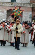 Doroczny korowód kolędników w Krakowie