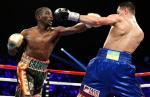 Terence Crawford w zwycięskiej walce z Ukraińcem Wiktorem Postołem w Las Vegas