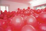 Martin Creed i jego „Czerwone balony”.