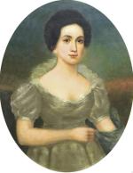 Letitia Christian Tyler, pierwsza żona prezydenta, zmarła w 1842 r. 