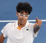 Koreańczyk Hyeon Chung wygrał  z Novakiem Djokoviciem 7:6 (7-4), 7:5, 7:6 (7-3). 