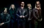 Judas Priest: Scott Travis, Ian Hill (drugi z lewej), Rob Halford, Glenn Tipton i Richie Faulkner,  który w 2011 r. zastąpił  K.K. Downinga. Podczas koncertów Glenna Tiptona może zastępować Andy Sneap. Zespół wystąpi 13 czerwca  w katowickim Spodku wraz  z Megadeath 