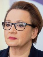 Anna Zalewska, minister Edukacji Narodowej.