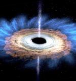 Nie wszystkie czarne dziury pochłaniają  materię  z jednakową prędkością  