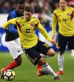 James Rodriguez w meczu z Francją potwierdził, że jest najgroźniejszą bronią Kolumbii.