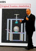 Netanjahu podczas poniedziałkowej prezentacji w Tel Awiwie.